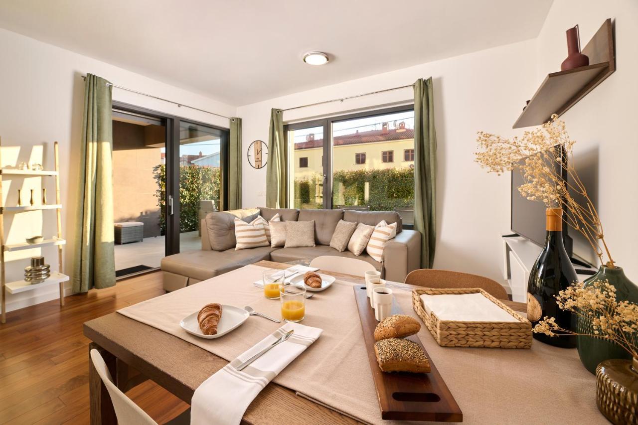 Brand New 1 Bedroom Apartment With Backyard Near The Beach! Poreč Exterior foto
